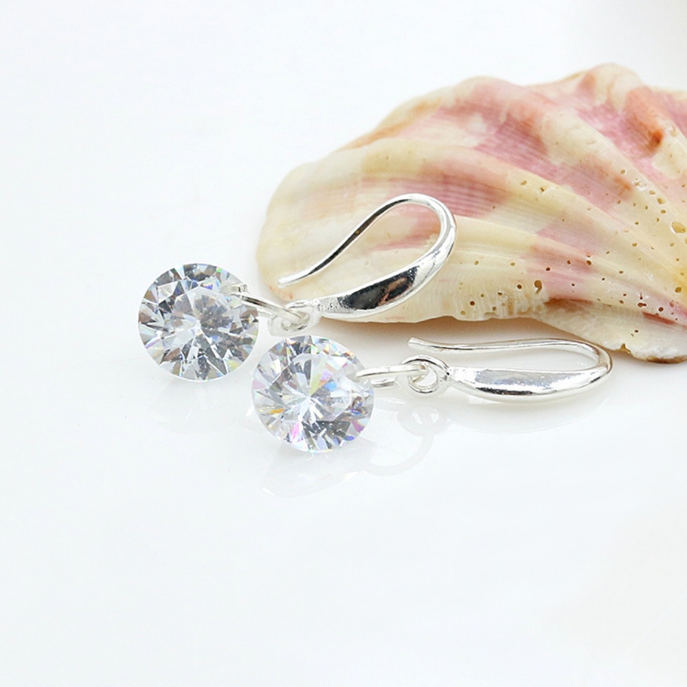 4/$20 Small Silver Dangle Earrings